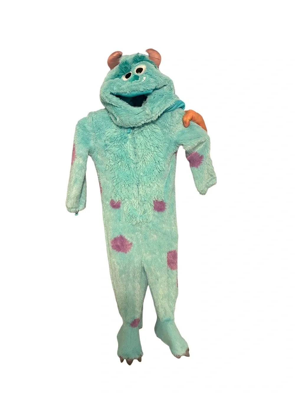 Disneycore Pixar Monsters Inc Costume Sulley Plush Hooded Two Piece Pottery Barn